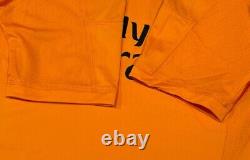 2013/14 Real Madrid Third Jersey #7 RONALDO Medium Adidas Soccer CR7 Orange Kit