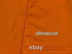 2013/14 Real Madrid Third Jersey #7 RONALDO Medium Adidas Soccer CR7 Orange Kit