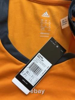 2013/14 Real Madrid Third Jersey #7 Ronaldo XL adidas Soccer Orange 3rd Kit