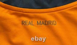 2013/14 Real Madrid Third Jersey #7 Ronaldo XL adidas Soccer Orange 3rd Kit