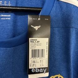 2013/2014 Adidas Real Madrid Cristiano Ronaldo Away Blue Jersey Shirt BNWT XL