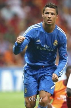 2013/2014 Adidas Real Madrid Cristiano Ronaldo Away Blue Jersey Shirt BNWT XL