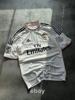 2013 Real Madrid Home Soccer Kit Youth #4 Sergio Ramos Adidas Soccer Jersey