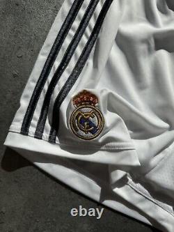 2013 Real Madrid Home Soccer Kit Youth #4 Sergio Ramos Adidas Soccer Jersey