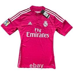 2014/15 Real Madrid Away Jersey #11 BALE Small Adidas Football LOS BLANCOS NEW