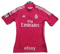2014/15 Real Madrid Away Jersey #4 Sergio Ramos Small Adidas Soccer NEW