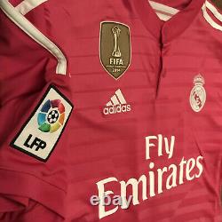 2014/15 Real Madrid Away Jersey #7 RONALDO Large Adidas Soccer LOS BLANCOS NEW