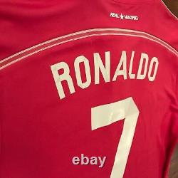2014/15 Real Madrid Away Jersey #7 RONALDO Medium Adidas Soccer LOS BLANCOS NEW