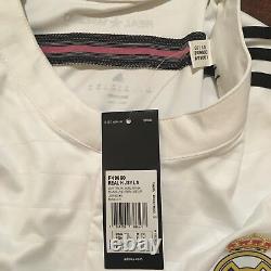 2014/15 Real Madrid Home Jersey #11 BALE 2XL ADIDAS Long Sleeve LOS BLANCOS NEW