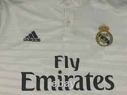 2014/15 Real Madrid Home Jersey #7 RONALDO XL Adidas Long Sleeve CR7 NEW