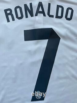 2014/15 Real Madrid Home Jersey #7 Ronaldo 2XL Adidas Long Sleeve Soccer CR7 NEW