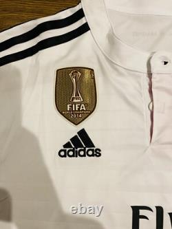 2014/15 Real Madrid Home L/S Shirt Jersey UCL No. 7 Ronaldo Size 2XL