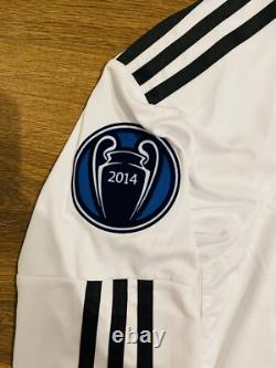 2014/15 Real Madrid Home L/S Shirt Jersey UCL No. 7 Ronaldo Size 2XL