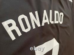 2014/15 Real Madrid Third Jersey #7 RONALDO 2XL Adidas Yamamoto Dragon Black NEW