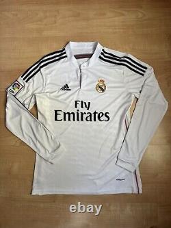 2014/2015 Adidas Real Madrid Cristiano Ronaldo Long Sleeve Kit Jersey Shirt
