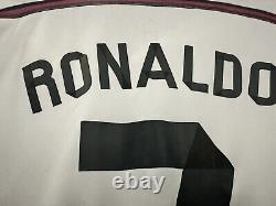 2014/2015 Adidas Real Madrid Cristiano Ronaldo Long Sleeve Kit Jersey Shirt