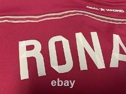 2014 2015 Real Madrid Ronaldo Jersey Shirt Kit Adidas Small S Pink Away 7