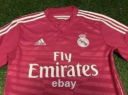 2014 2015 Real Madrid Ronaldo Jersey Shirt Kit Adidas Small S Pink Away 7