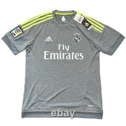 2015/16 Real Madrid Away Jersey #4 Sergio Ramos Medium Adidas Soccer NEW