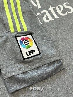 2015/16 Real Madrid Away Jersey #4 Sergio Ramos Medium Adidas Soccer NEW