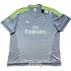 2015/16 Real Madrid Away Jersey #7 Ronaldo 2XL Adidas Soccer Football CR7 NEW