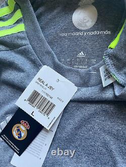 2015/16 Real Madrid Away Jersey #7 Ronaldo Large Adidas Soccer Football CR7 NEW