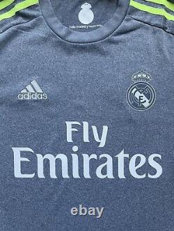 2015/16 Real Madrid Away Jersey #7 Ronaldo Large Adidas Soccer Football CR7 NEW