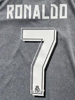 2015/16 Real Madrid Away Jersey #7 Ronaldo Medium Football LOS BLANCOS CR7 NEW