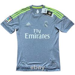 2015/16 Real Madrid Away Jersey #7 Ronaldo Small Adidas Soccer Football CR7 NEW