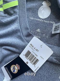 2015/16 Real Madrid Away Jersey #7 Ronaldo Small Adidas Soccer Football CR7 NEW
