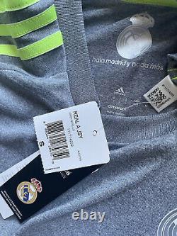 2015/16 Real Madrid Away Jersey #7 Ronaldo Small Adidas Soccer Football CR7 NEW