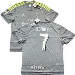 2015/16 Real Madrid Away Jersey #7 Ronaldo XL Adidas Soccer Football CR7 NEW