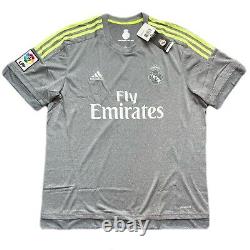 2015/16 Real Madrid Away Jersey #7 Ronaldo XL Adidas Soccer Football CR7 NEW