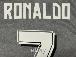 2015/16 Real Madrid Away Jersey #7 Ronaldo XL adidas Soccer CR7 kit