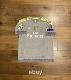 2015/16 Real Madrid Away Shirt Jersey UCL No. 7 Ronaldo Size XL