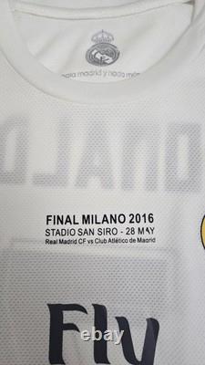 2015/16 Real Madrid Home #7 RONALDO Adizero Player Version Authentic S12654