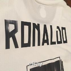 2015/16 Real Madrid Home Jersey #7 RONALDO Medium Long Sleeve LOS BLANCOS NEW