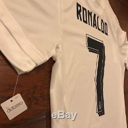2015/16 Real Madrid Home Jersey #7 Ronaldo Player Issue Adizero Medium Camiseta