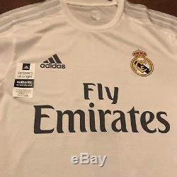 2015/16 Real Madrid Home Jersey #7 Ronaldo Player Issue Adizero Medium Camiseta