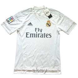 2015/16 Real Madrid Home Jersey #7 Ronaldo Small Adidas Soccer Champions CR7