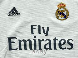 2015/16 Real Madrid Home Jersey #7 Ronaldo Small Adidas Soccer Champions CR7