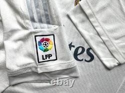2015/16 Real Madrid Home Jersey #7 Ronaldo Small Adidas Soccer Champions CR7