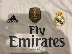 2015/16 Real Madrid Home L/S Shirt Jersey UCL No. 19 Modric Size 2XL