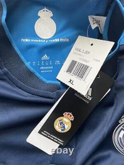 2015/16 Real Madrid Third Jersey #7 RONALDO XL Adidas Soccer CR7 NEW