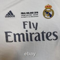 2015/2016 Real Madrid Home Sergio Ramos Football Jersey (L) 7/10