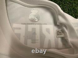 2015 2016 Real Madrid Marcelo Jersey Shirt Kit Adidas White Home Large L 12 Fifa