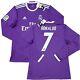 2016/17 Real Madrid Away Jersey #7 RONALDO Medium Adidas Long Sleeve CR7 NEW