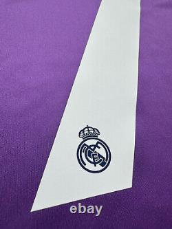 2016/17 Real Madrid Away Jersey #7 RONALDO Medium Adidas Long Sleeve CR7 NEW