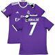 2016/17 Real Madrid Away Jersey #7 RONALDO Medium Adidas Soccer CR7 Purple Kit