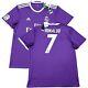 2016/17 Real Madrid Away Jersey #7 RONALDO XL Adidas Soccer CR7 Purple Kit